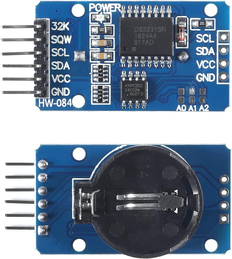 AiTrip 3PCS DS3231 Real Time Clock Module RTC Sensor High Precision AT24C32 IIC Timer Alarm Clock for Arduino Raspberry Pi - Image 3